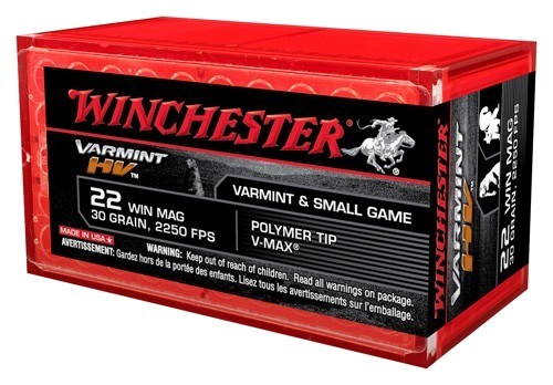 Winchester Supreme .22 Magnum 30 Grain Ammunition – 50 Rounds