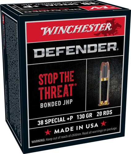 Winchester Supreme .38 Special 130 Grain Ammunition – 20 Rounds