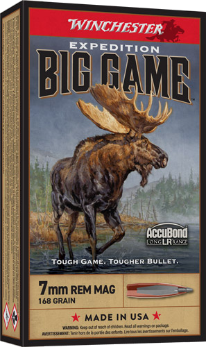 Winchester Expedition 7mm Rem Mag 168 Grain Ammunition – 20 Rounds