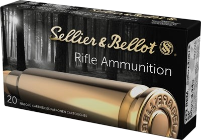 Sellier & Bellot 50 Grain Ammunition – 20 Rounds