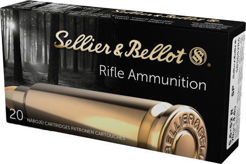Sellier & Bellot 22 Savage Hi-Power 5.6x52r 70 Grain Ammunition – 20 Rounds