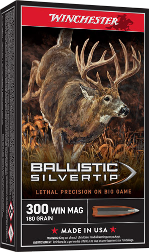 Winchester Supreme .300 Win Mag 180 Grain Ammunition – 20 Rounds