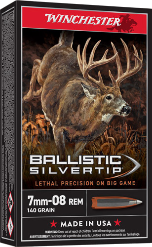 Winchester Supreme 7mm-08 Rem 140 Grain Ammunition – 20 Rounds
