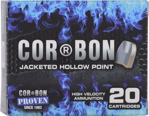 CorBon .38 Special 125 Grain Jacketed Hollow Point Ammunition – 20 Rounds