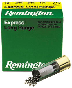 Remington Express 12 Gauge #7.5 Shot Ammunition – 25 Rounds