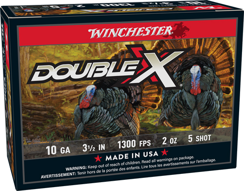 Winchester Double-X 10 Gauge #5 Shot Ammunition – 10 Rounds