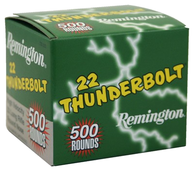 Remington Thunderbolt .22 LR 40 Grain Ammunition – 5000 Rounds
