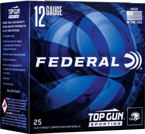 Federal 12 Gauge #8 Shot Ammunition – 250 Rounds