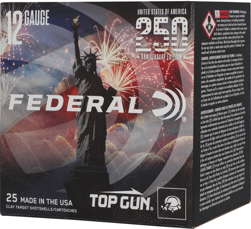 Federal 12 Gauge #8 Shot Ammunition – 250 Rounds