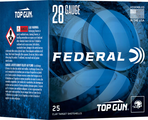 Federal Top Gun 28 Gauge #7.5 Shot Ammunition – 250 Rounds