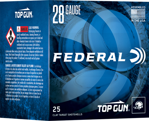 Federal Top Gun 28 Gauge #8 Shot Ammunition – 250 Rounds