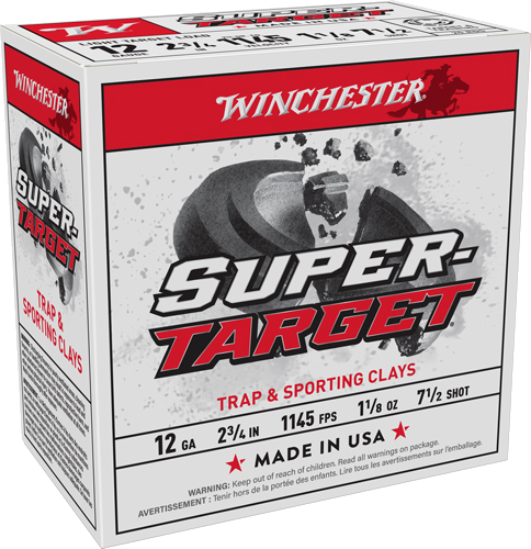Winchester Target 12 Gauge #7.5 Shot Ammunition