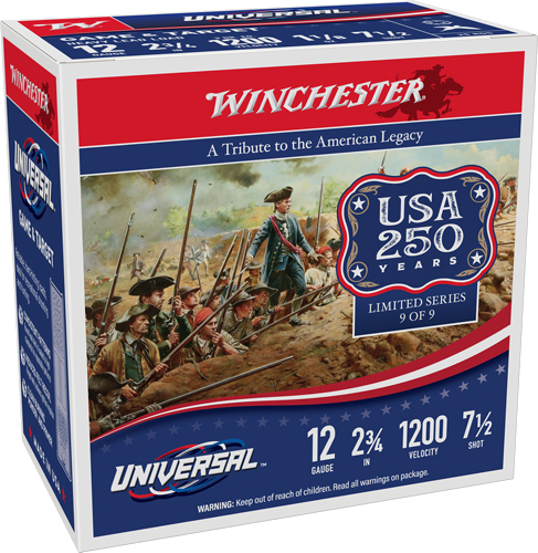 Winchester Light Target 12 Gauge #7.5 Shot Ammunition – 200 Rounds
