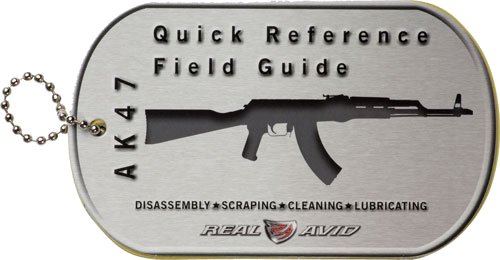 Real Avid AK47 Field Guide AK47 Maintenance Cards