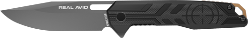 Real Avid Rav-7 Assisted Folding 3.25" Blade Gray Alum Knife