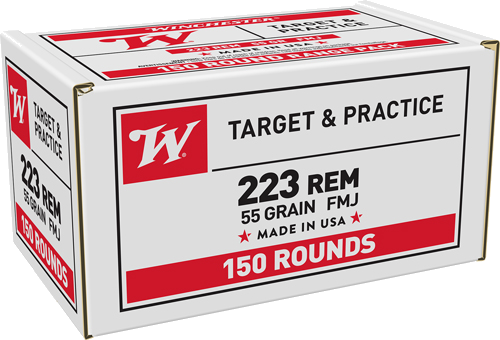 Winchester USA .223 Rem 55 Grain Full Metal Jacket Ammunition – 600 Rounds