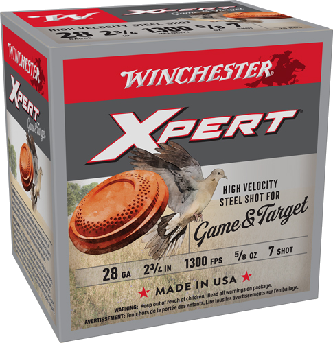 Winchester Xpert Steel 28 Gauge #7 Shot Ammunition – 25 Rounds