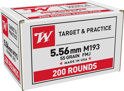 Winchester USA 5.56x45 55 Grain Full Metal Jacket Ammunition – 800 Rounds