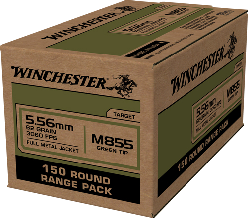 Winchester USA 5.56x45 62 Grain Ammunition – 600 Rounds