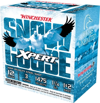 Winchester Snow Goose 12 Gauge #1 Shot Ammunition – 25 Rounds