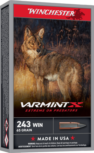 Winchester Varmint-Xp .243 Win 65 Grain Ammunition – 20 Rounds