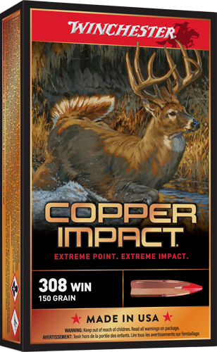 Winchester Impact .308 Win 150 Grain Ammunition – 20 Rounds