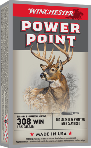 Winchester Super-X .308 Win 185 Grain Ammunition – 20 Rounds