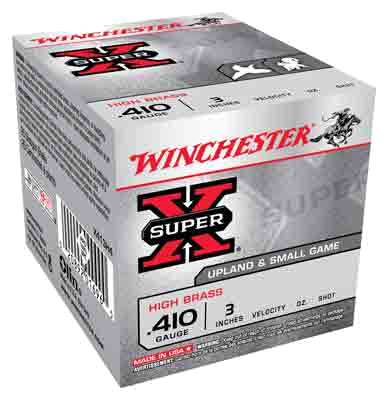 Winchester Super-X 410 3" 3/4 oz 8.5 Shot Ammunition – 25 Rounds