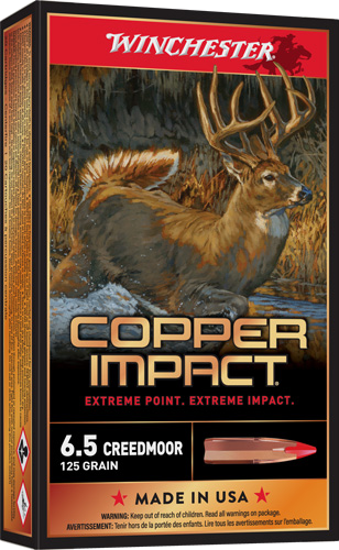 Winchester Impact 6.5 Creedmoor 125 Grain Ammunition – 20 Rounds