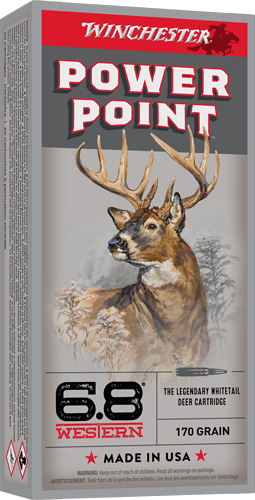 Winchester Super-X 6.8 Western 170 Grain Ammunition – 20 Rounds