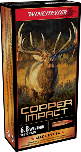 Winchester Impact 6.8 Western 162 Grain Ammunition – 20 Rounds