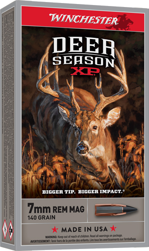 Winchester Deer Xp 7mm Rem Mag 140 Grain Ammunition – 20 Rounds