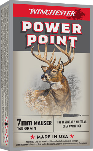 Winchester Super-X 7x57 Mauser 145 Grain Ammunition – 20 Rounds