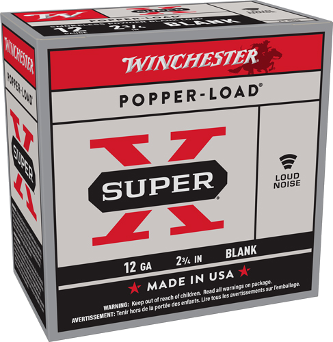 Winchester Blanks 12 Gauge Ammunition – 25 Rounds