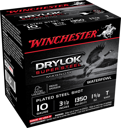 Winchester Drylok 10 Gauge Ammunition – 25 Rounds