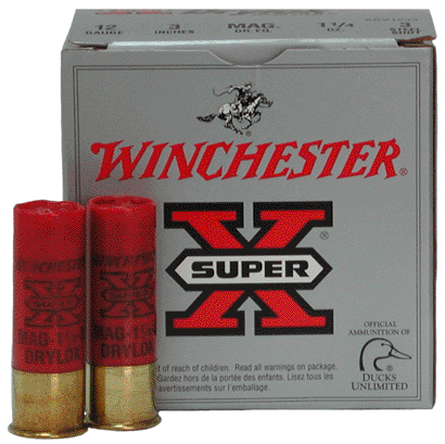 Winchester Drylok 12 Gauge #3 Shot Ammunition – 25 Rounds