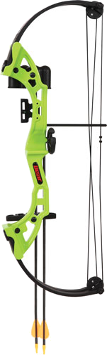 Bear Archery Youth Compound Bow Brave Right-Hand Green Age 8+