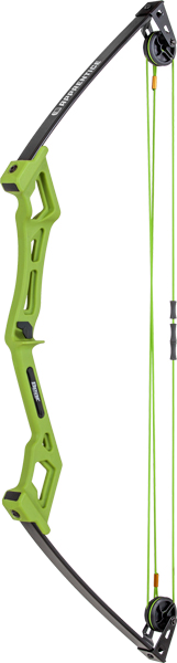 Bear Archery Youth Compound Bow Apprentice Right-Hand Green Age 4-7