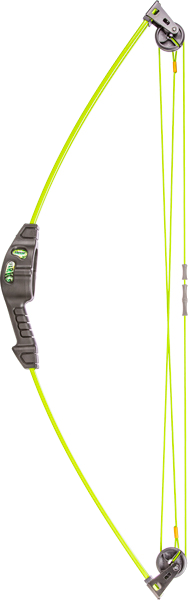 Bear Archery Youth Compound Bow Spark Ambidextrous Green Age 5-10