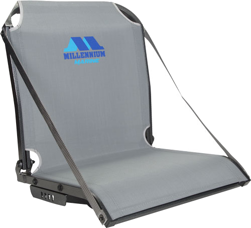 Millennium Marine B100 Gray Boat Seat