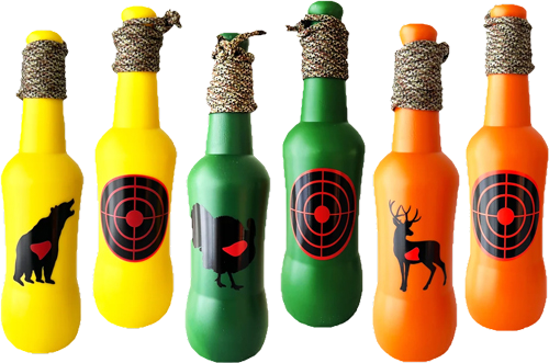Bash Targets Target Bottles Self-Healing 6-Pack