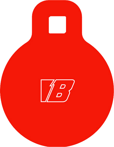 Bash Targets AR500 Gong Target Round 3"-5/16" Thick