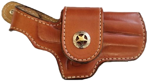 Bond Arms Driving Thumbsnap Leather Tan with Star Right-Hand Holster