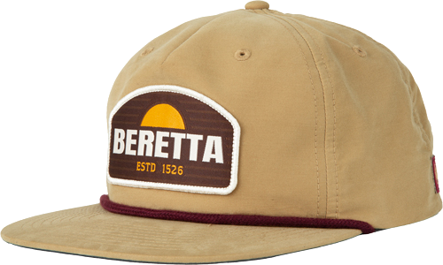 Beretta Cap Sunset Rope Trucker Tan