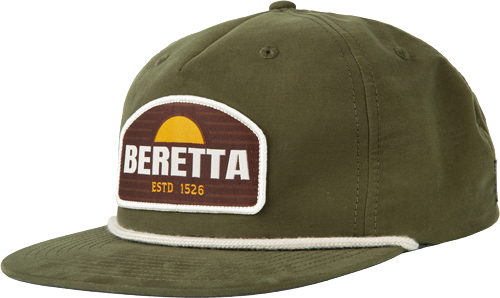 Beretta Cap Sunset Rope Trucker Dark Green
