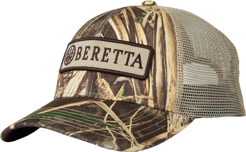 Beretta Cap Patch Trucker Rect Patch Mesh Back Rt Max-7