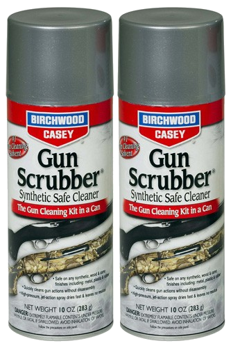Birchwood Casey Gun Scrubber Combo Pack Two 10 oz. Aerosol Cans