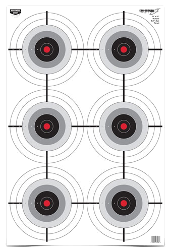 Birchwood Casey Eze-Scorer 23"X35" Multiple Bull'S-Eye 5 Target