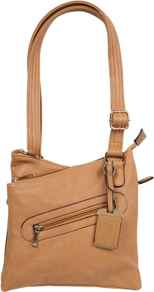 Bulldog Concealed Carry Purse Cross Body Style Tan