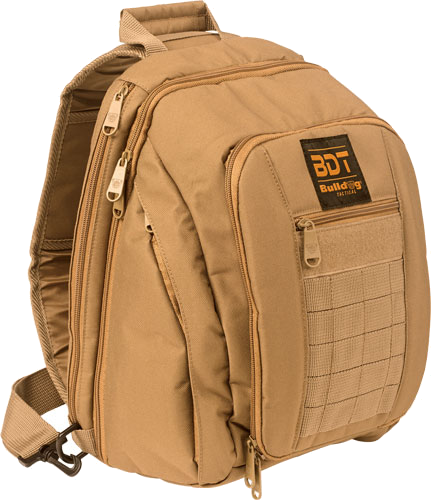 Bulldog BDT Small Sling Pack with MOLLE Webbing Tan
